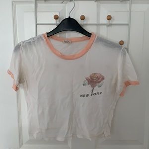 Vintage Brandy Melville New York Cropped Top